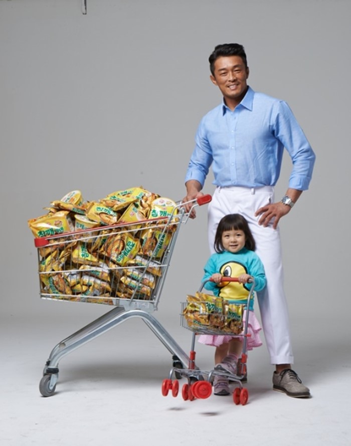   오뚜기 참깨라면 추성훈 광고 