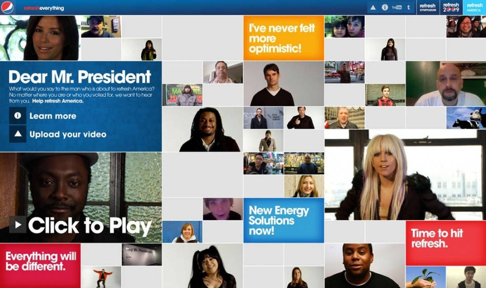  펩시 대통령에게 보내는 메세지 Dear Mr. Presiden