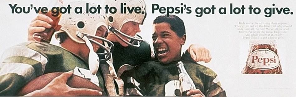 펩시 제너레이션 Pepsi Generation You've got a lot to live Pepsi's got a lot to give