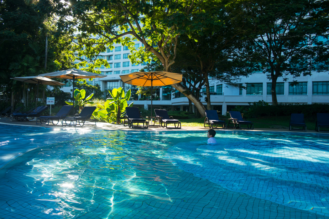 코타키나발루 여행(Travelogue to Kota Kinabalu) _ 수트라하버 리조트 27 수트라하버 퍼시픽 수영장