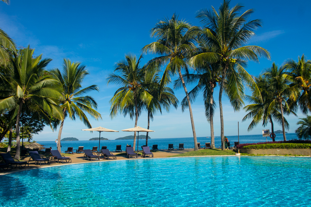 코타키나발루 여행(Travelogue to Kota Kinabalu) _ 수트라하버 리조트 33 수트라하버 퍼시픽 수영장