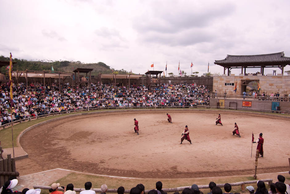 경주 여행 -밀레니엄파크에서 화랑의도 공연 66