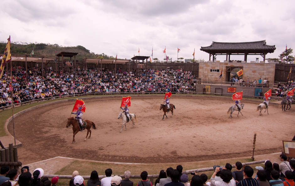 경주 여행 -밀레니엄파크에서 화랑의도 공연 59