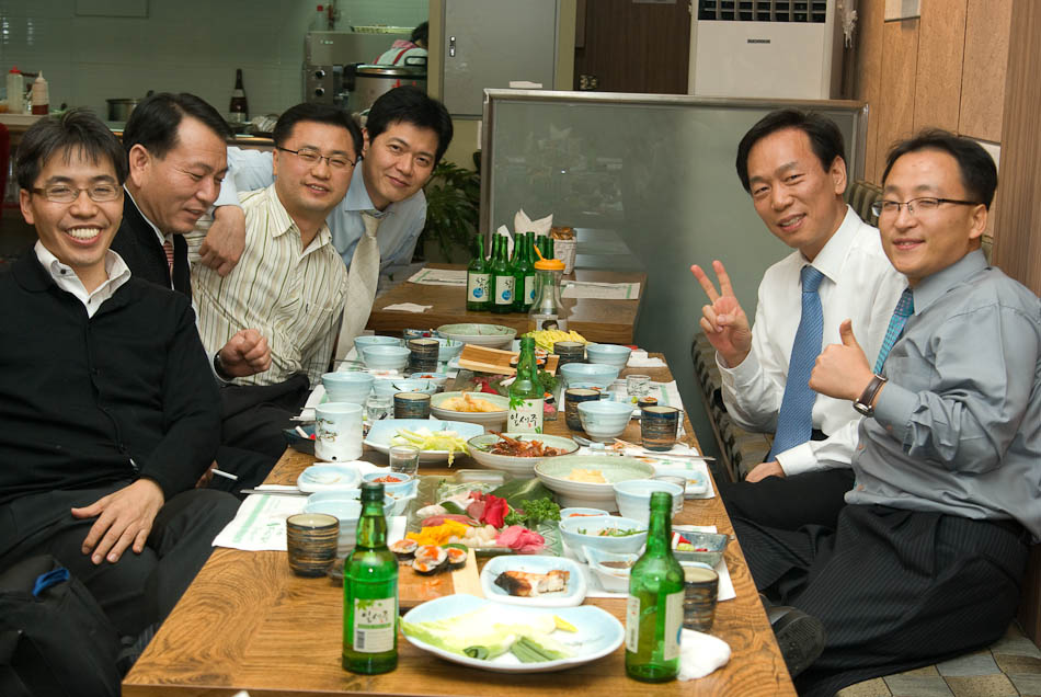 광주 출장 중 상무대 근처 참치횟집에서 50