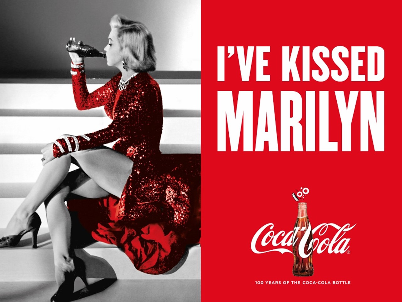 코카콜라 bottle 100주년 광고_Kissed-marilyn.jpg