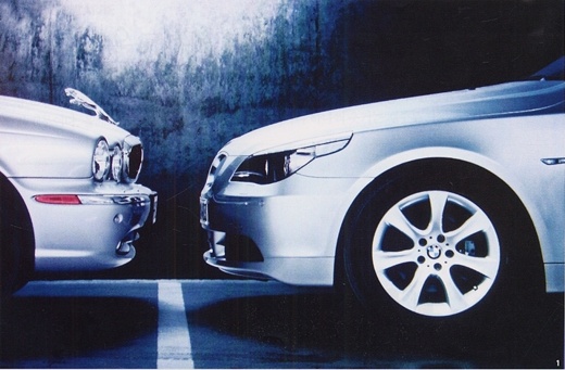 BMW 광고_경쟁사를 비교하다 2 BMW_재규어 엠블럼이 도망가다.jpg
