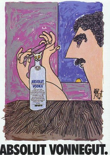  ABSOLUT ART 커트 보네거트(Kurt Vonnegut)