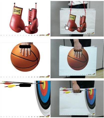 2008 베이징올림픽 쇼핑백 광고