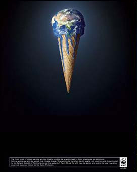녹는 지구_지구를 녹는 아이스크림에 비유.jpg