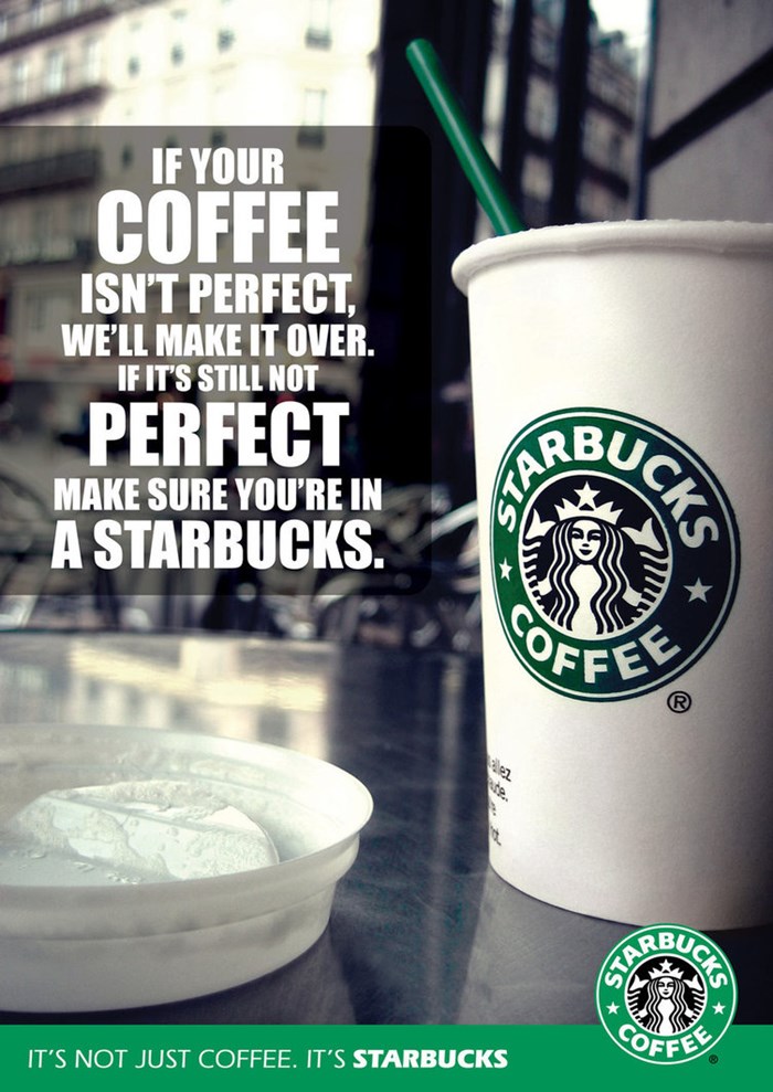 스타벅스 인쇄광고 starbucks print ads 03 If your coffee isn't perfect resize.jpg