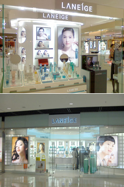 아모레페시픽,라네즈(LANEIGE) 중국진출 사례 8 라네즈 상해 홍콩매장.jpg