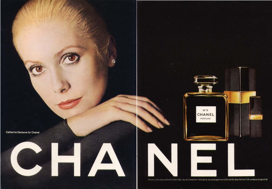 1972년 샤넬 No5 광고_까뜨린느 드뇌브(Catherine Deneuve)를 모델로 리차드 아벤든(Richard Avedon)이 촬영02.jpg