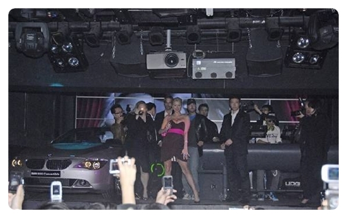   패리스 힐튼 BMW 클럽 파티2  