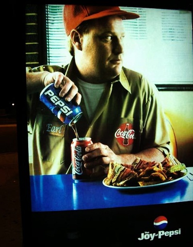  펩시 비교광고 시리즈 - 영업사원