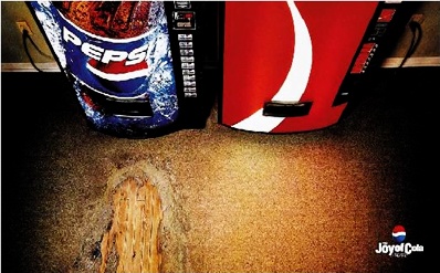  펩시 비교광고 시리즈 - 자판기