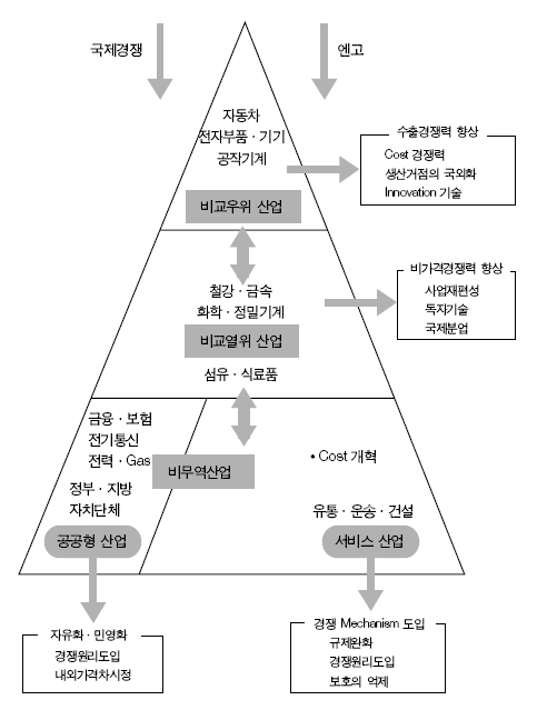  일본경제의 산업구조 개혁 