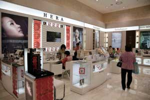 백화점 매장 모습