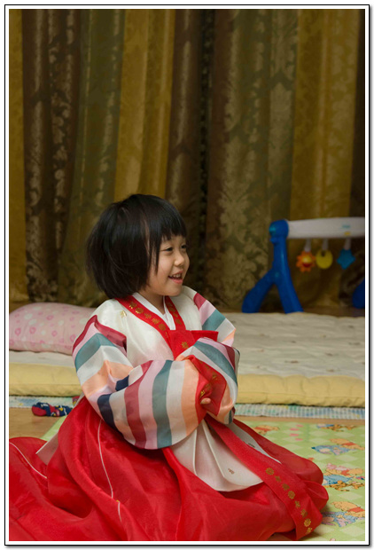 설빔을 입은 은우 1