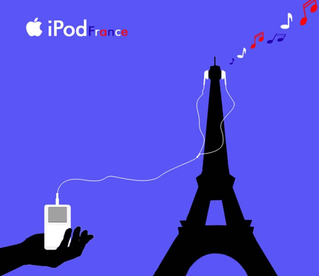 애플 아이팟 광고 Apple iPod ad ipod france