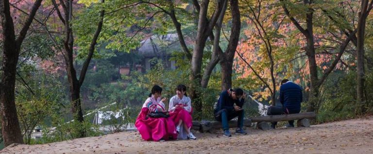 [용인나들이]가을이 한창이던 용인 민속촌 풍광