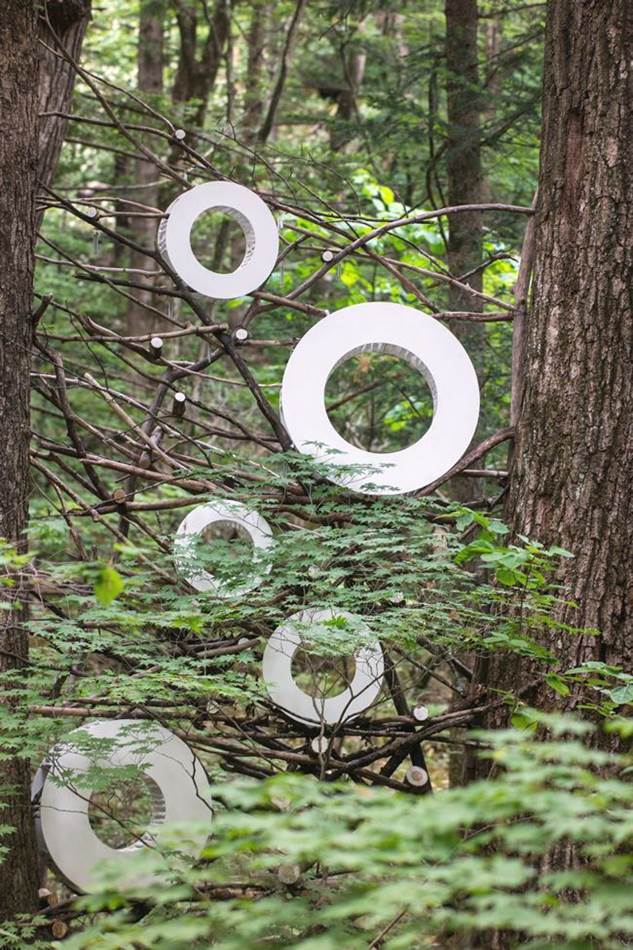 평창 월정사가는 전나무숲에 있느는 예술 작품_하얀정신-4781