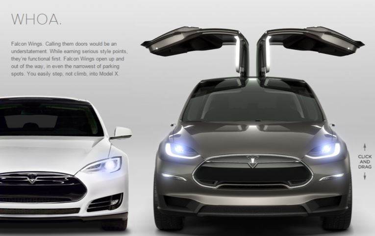 테슬라가 브랜드를 키워가는 방법 - 사용 경험을 통한 구전으로 성공하기 (TESLAs Brand building case study) 19 Side mirror를 없앤 Model X 초기 디자인