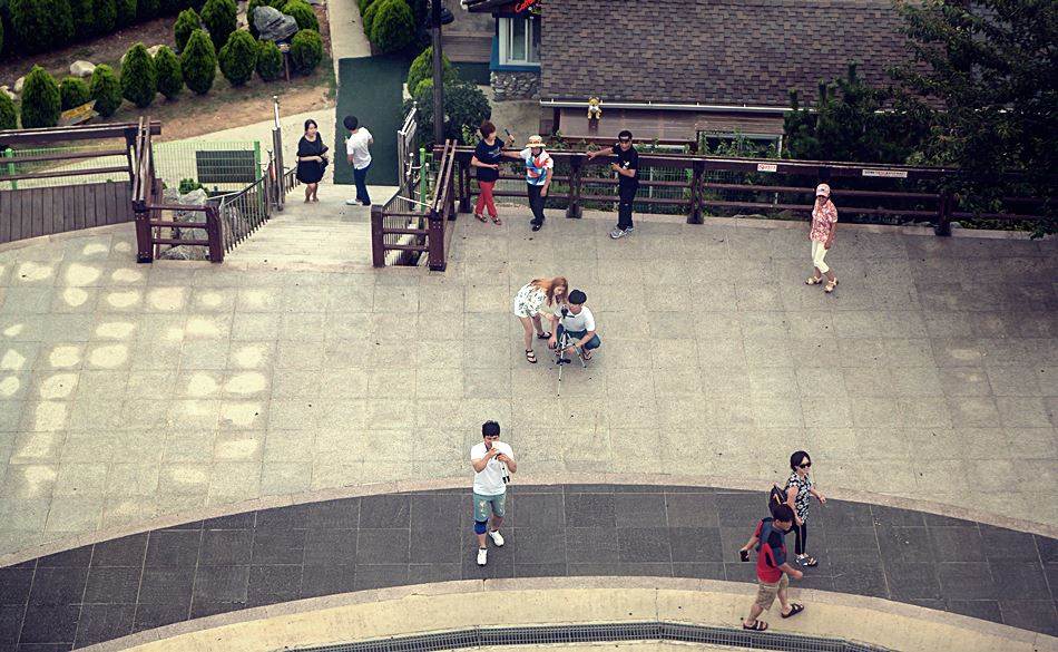 묵호 등대_묵호 등대위에서 바라본 광장 풍경-8346