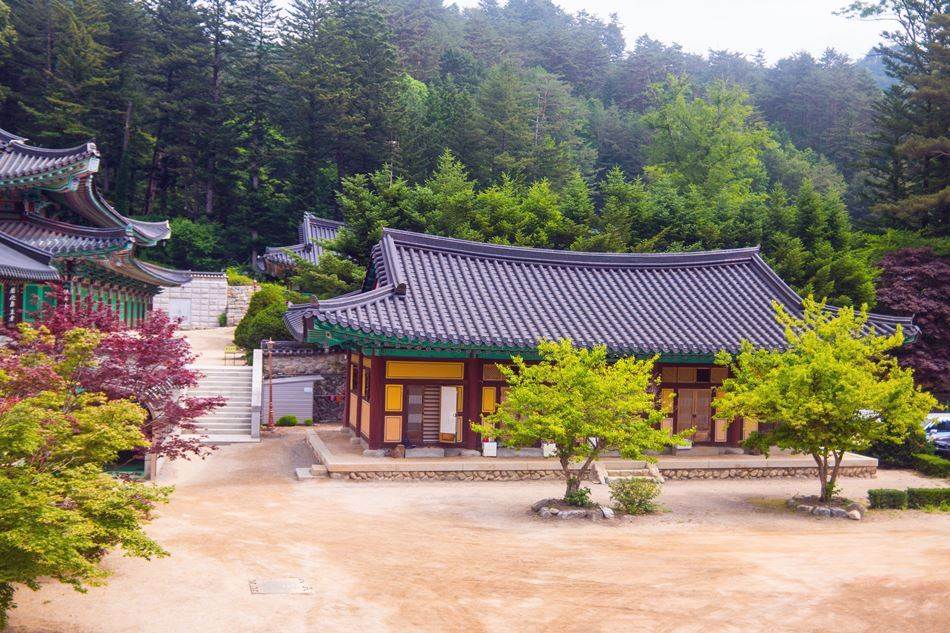 평창 월정사 금강루에 바라본 해행당-4845