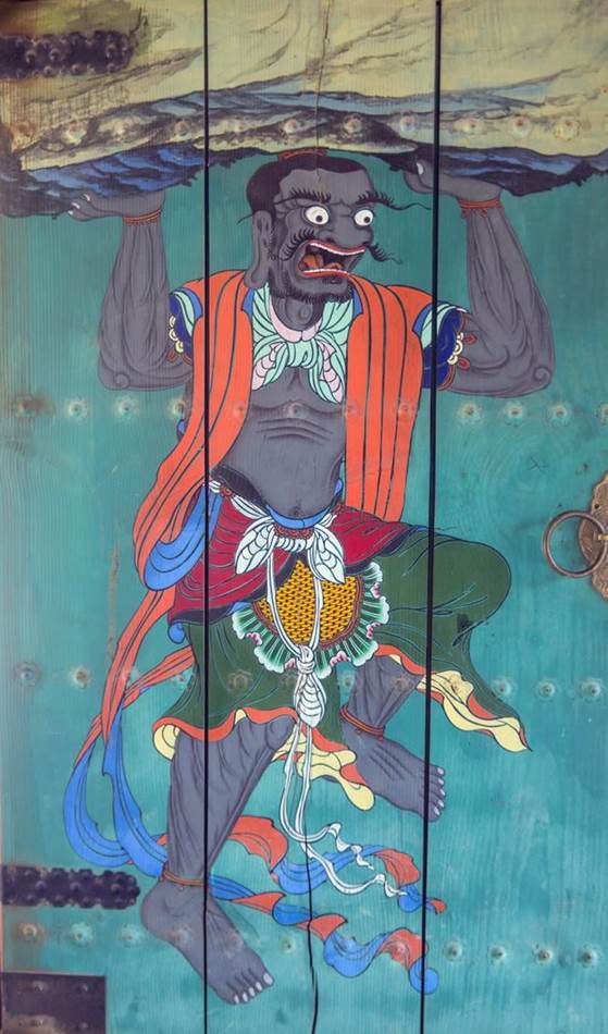 평창 월정사 금강문-4835