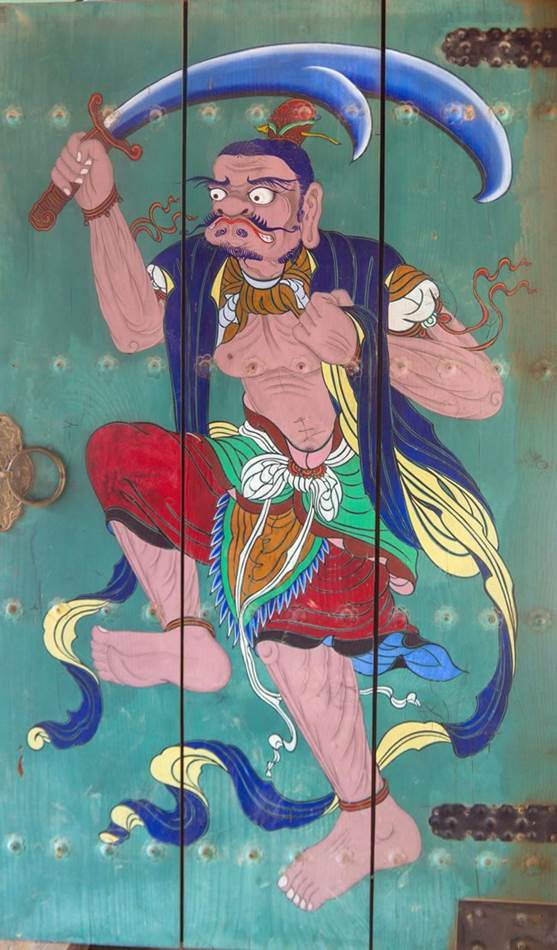 평창 월정사 금강문-4836