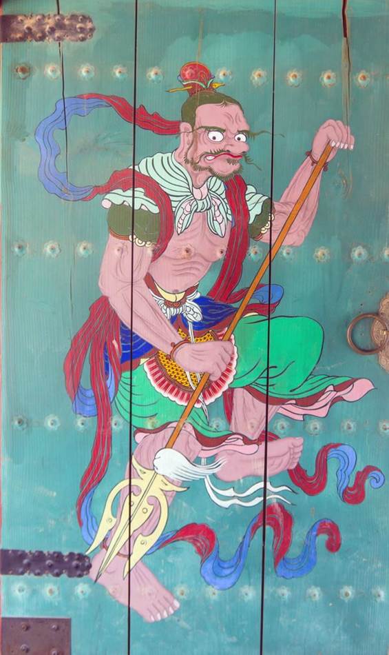 평창 월정사 금강문-4838