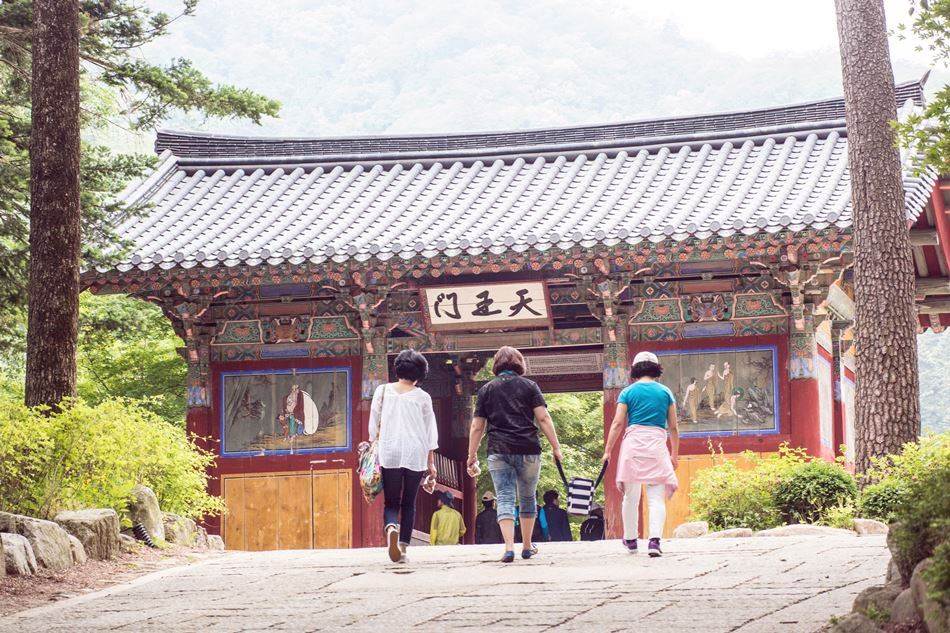 평창 월정사 사천왕문-4905