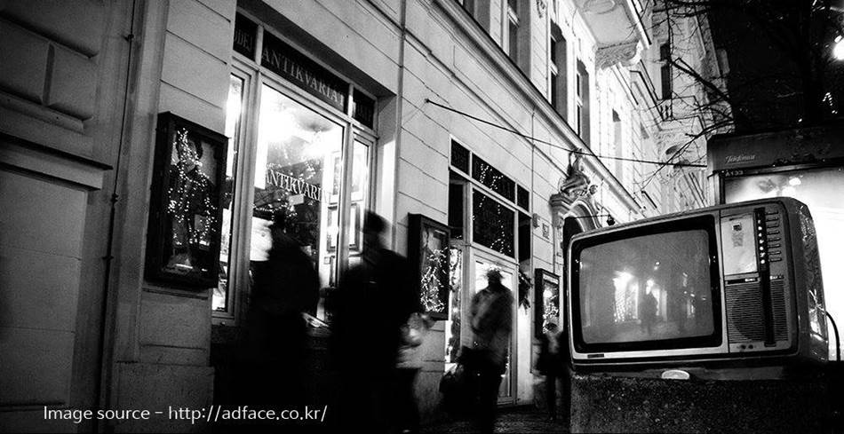 흑백 텔레비젼_이미지 소스 표기