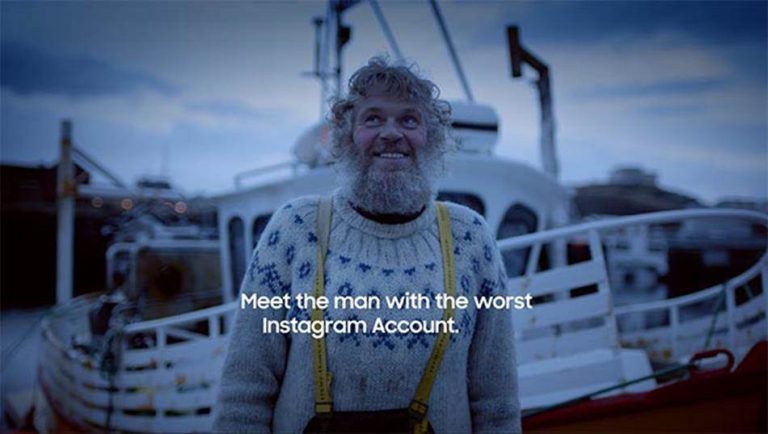 삼성 갤럭시 S7 인스타그램 홍보 사례 – 최악의 인스타그램에서 아름다운 풍광이 가득한 인스타그램으로