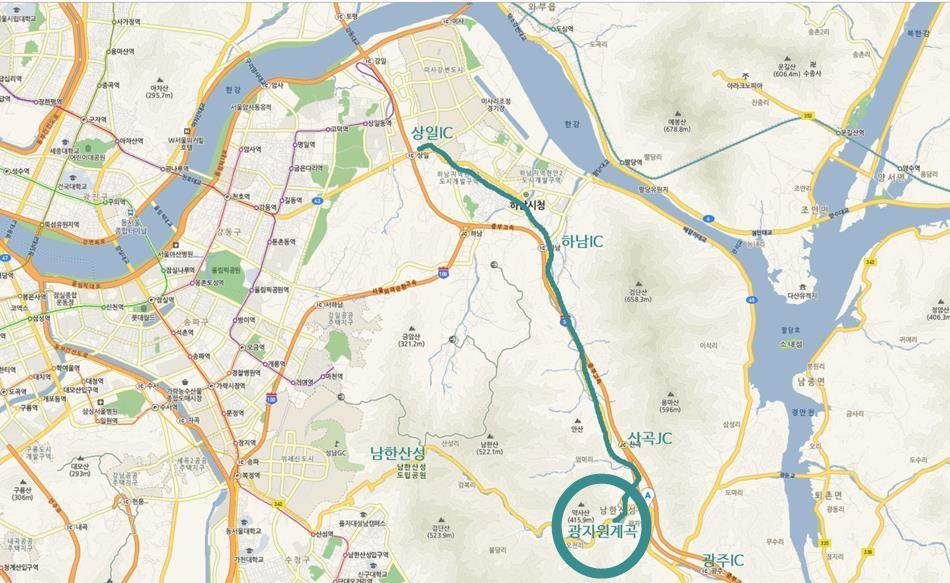 광지원계곡 위치_네이버지도 편집 resize