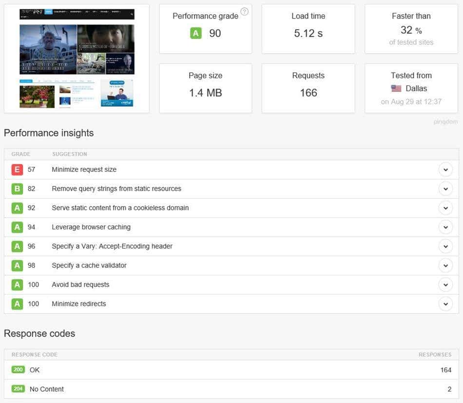 아이비_Pingdom_달라스