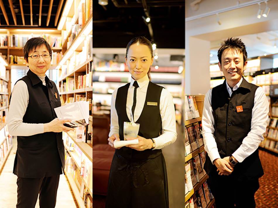 숲속의 도서관 다이칸야마 츠타야서점 - 라이프스타일 제안과 고객가치 창출로 서점의 미래를 만들다 24 다이칸야마 츠타야서점(TSUTAYA)의 컨시어지들_tsutaya_img_detail07-01