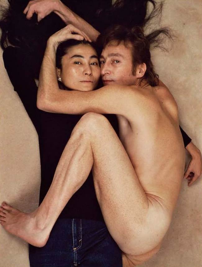 존 레논과 오노 요코 John Lennon & Yoko Ono photo by Annie Leibovitz00