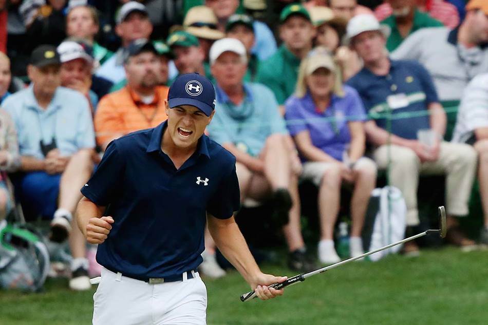 2015년 마스터스 골프대회 마지막 라운드 16홀에서 조던 스피스 jordan spieth birdie no 16 final round-masters-2015