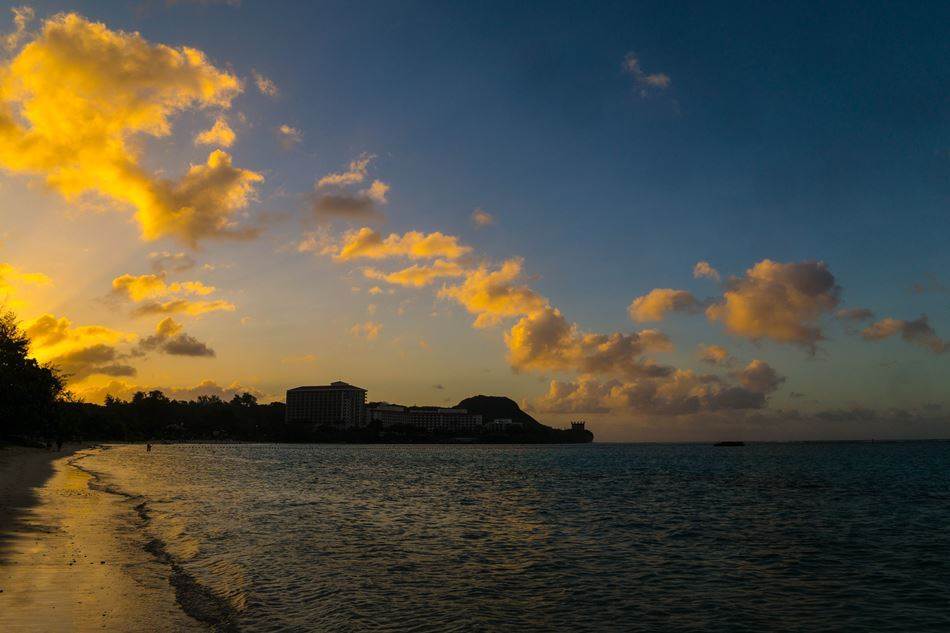 PIC 괌에서 바라보는 석양 SUNSET OF guam