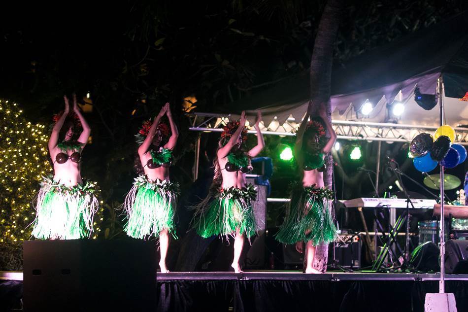 원주민 전통 공연 모습