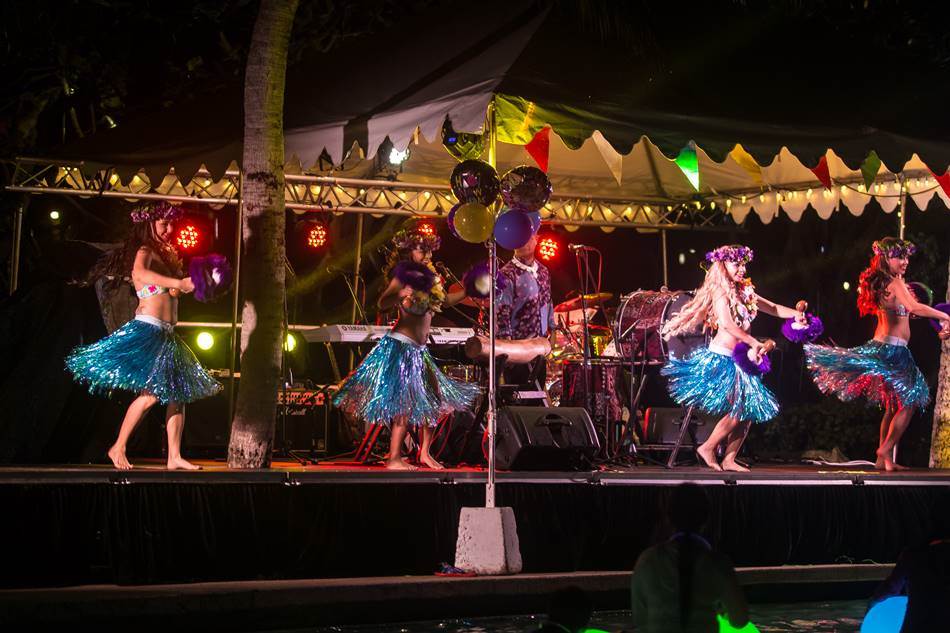 원주민 전통 공연 모습