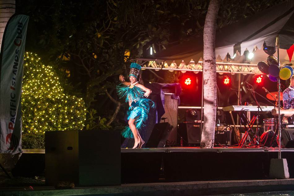 원주민 전통 공연 모습