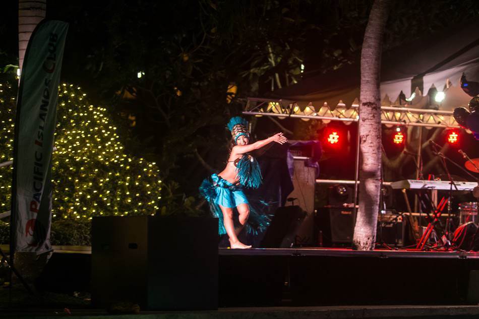 원주민 전통 공연 모습