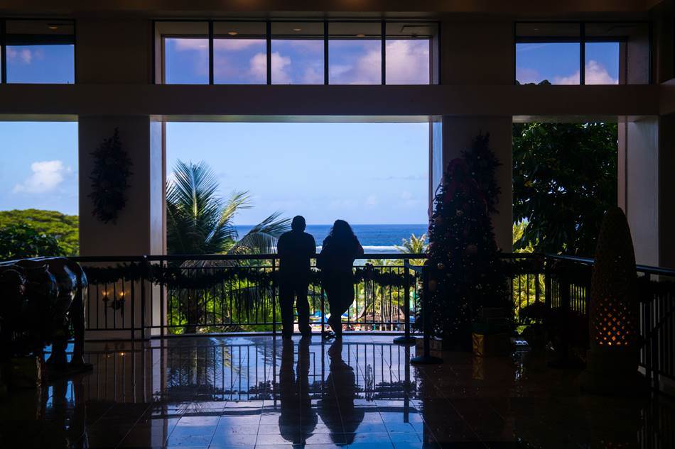 괌 PIC 로비 풍경