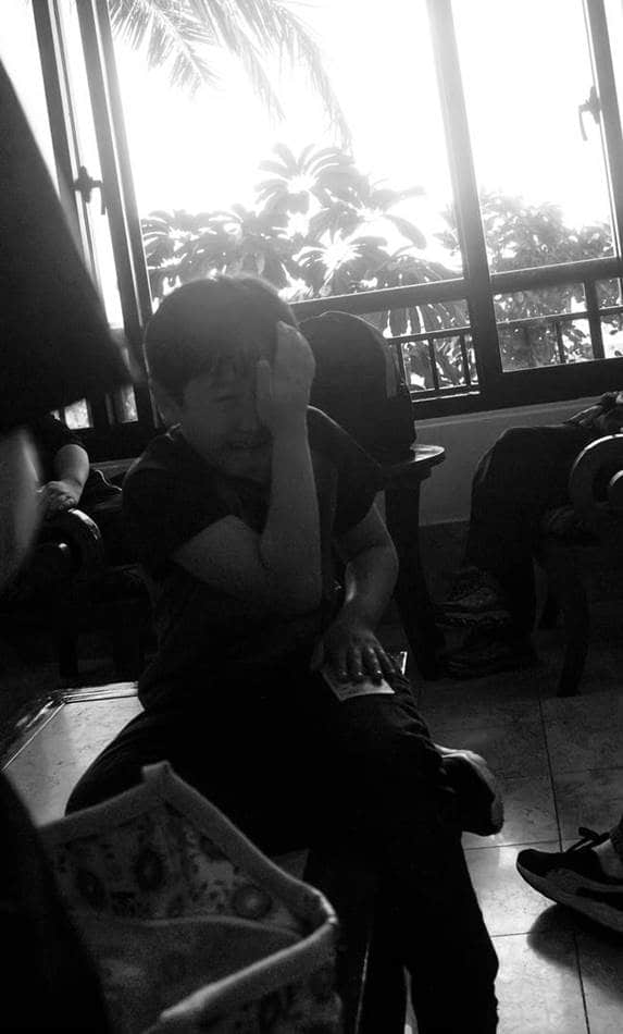 집에 가기 싫다고 우는 은결 괌이 너무 좋은가 봐