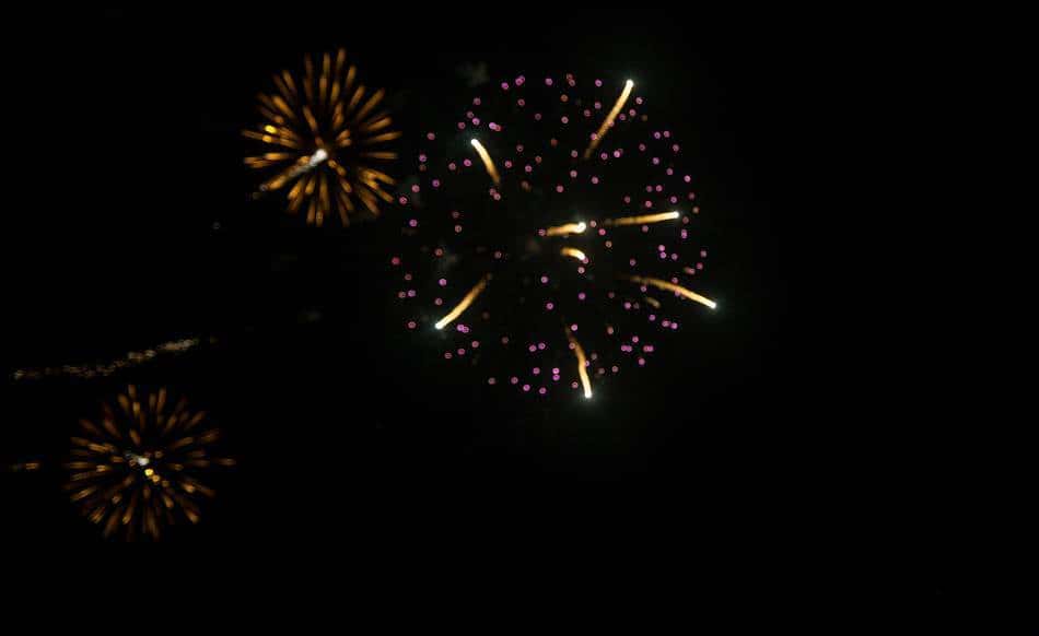 Happy New year 불꽃놀이