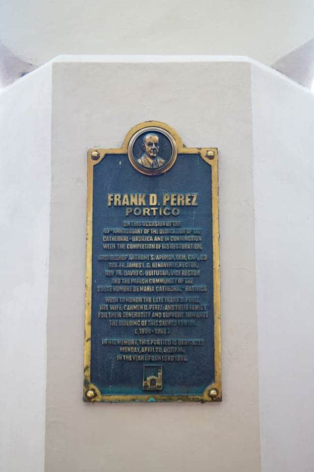 괌여행_아가나대성당_FRANK D.PEREZ 기념탑