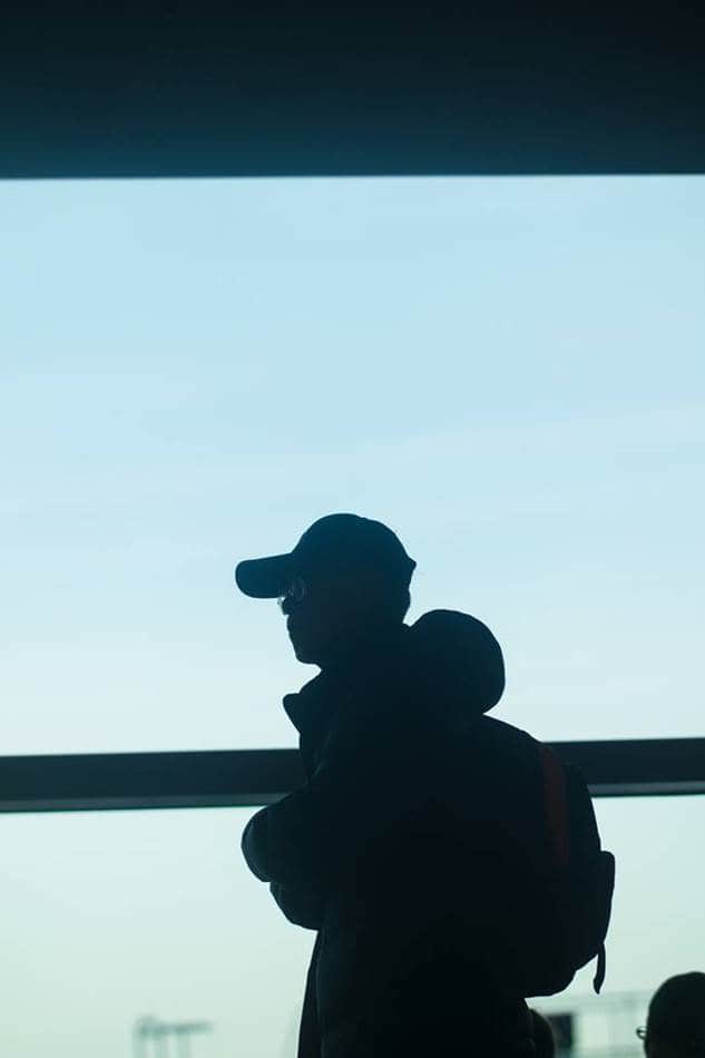 인천공항_항공편-지연에-따라-대기중에-장인어른