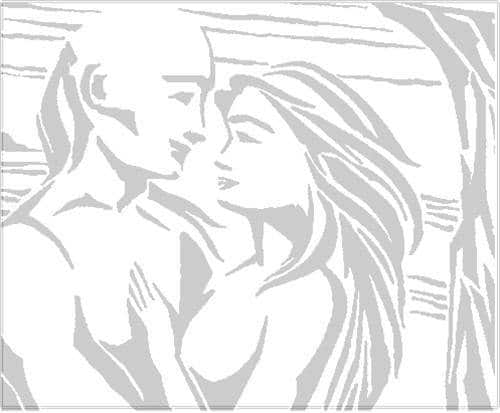 사랑의 절벽(Two Lovers Point) 전설 삽화(illustration)